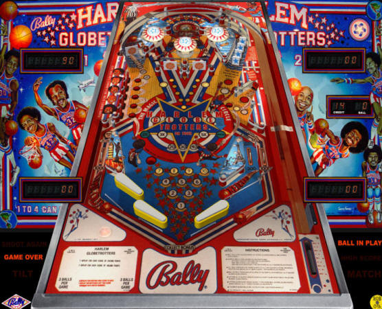 vpinball copie écran fronton flipper harlem globetrotters