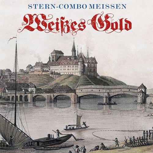 Stern-Combo Meissen - Weisses Gold