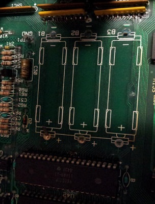 Carte MPU corrodée flipper Williams Jokerz - PIA remplacé